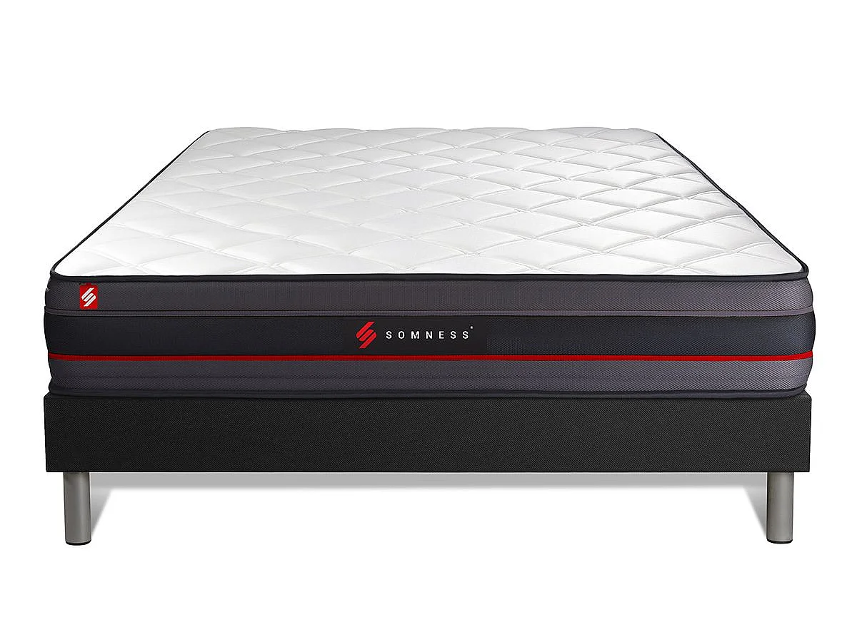 Ensemble sommier + matelas REGEN à mémoire de forme 140x190