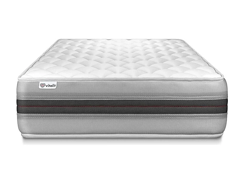 Matras en onderstel 90x190 cm - Vitalmemo Rug