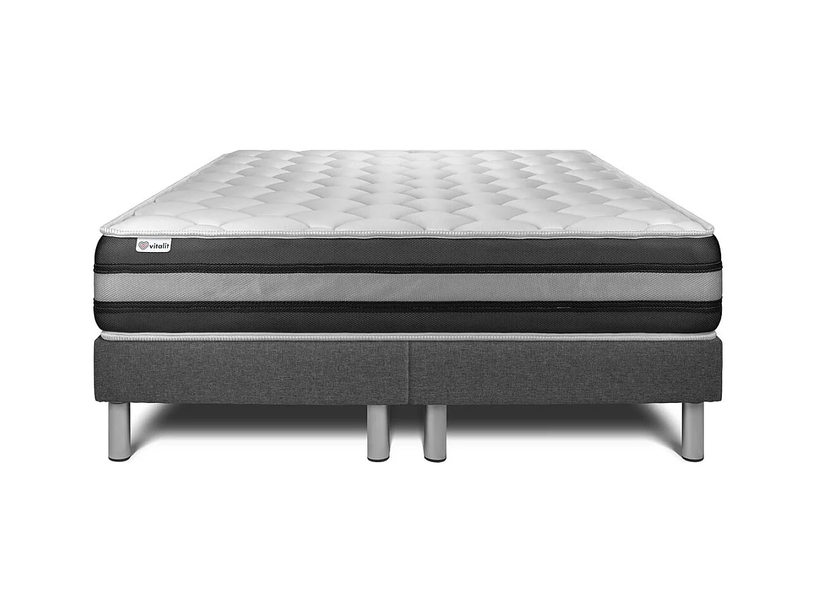 Ensemble VITALSPRING ZEN 200 x 200 cm