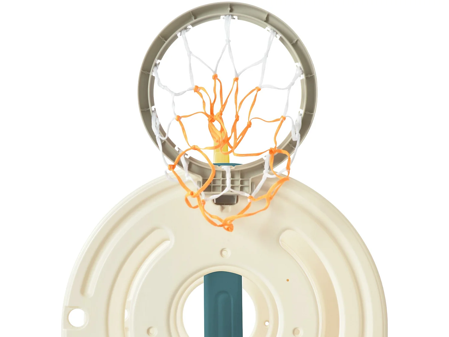 Toboggan 3 en 1 - avec escalier, panier de basket - en forme de voiture - vert