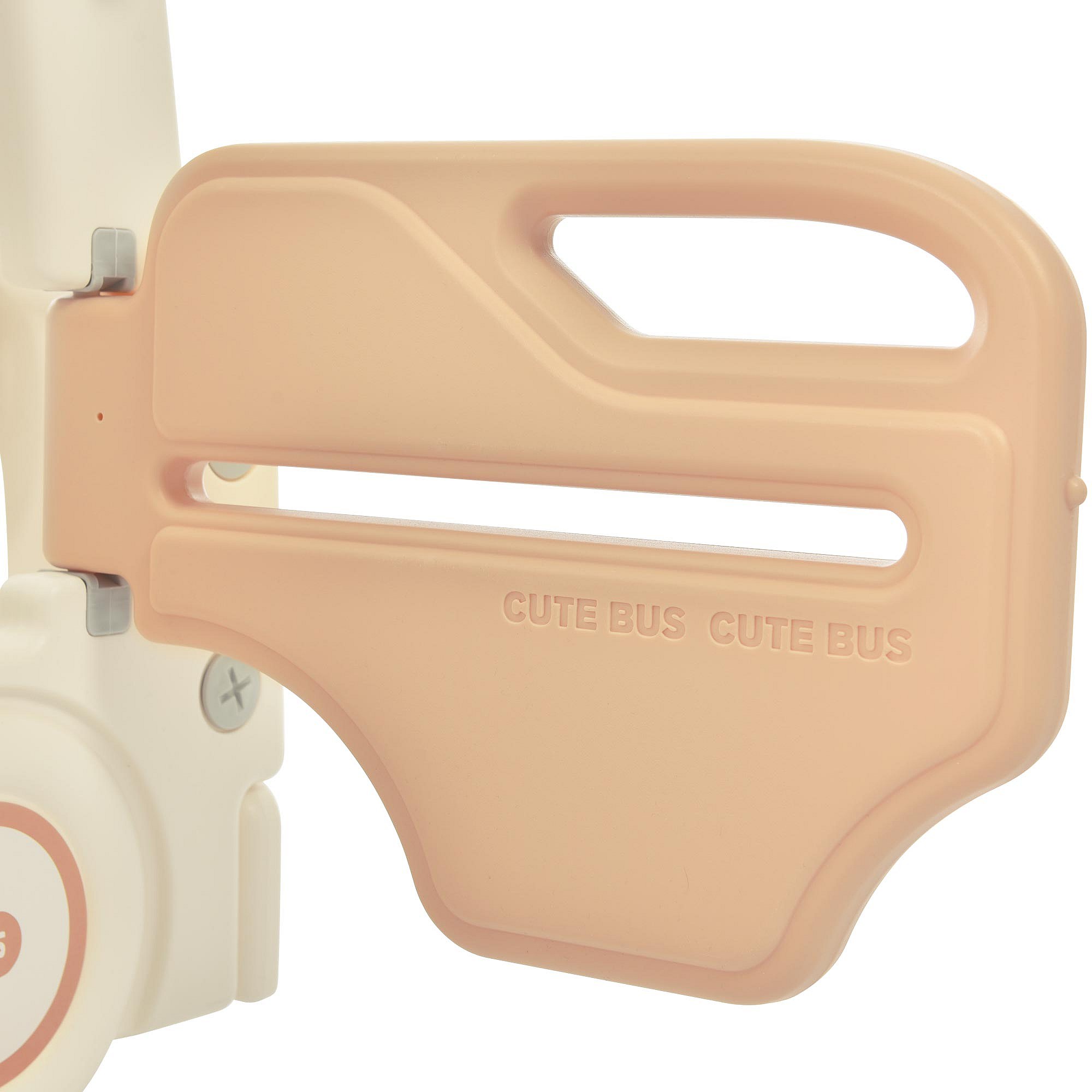 Toboggan 4 en 1 avec escalier, balançoire, panier de basket en