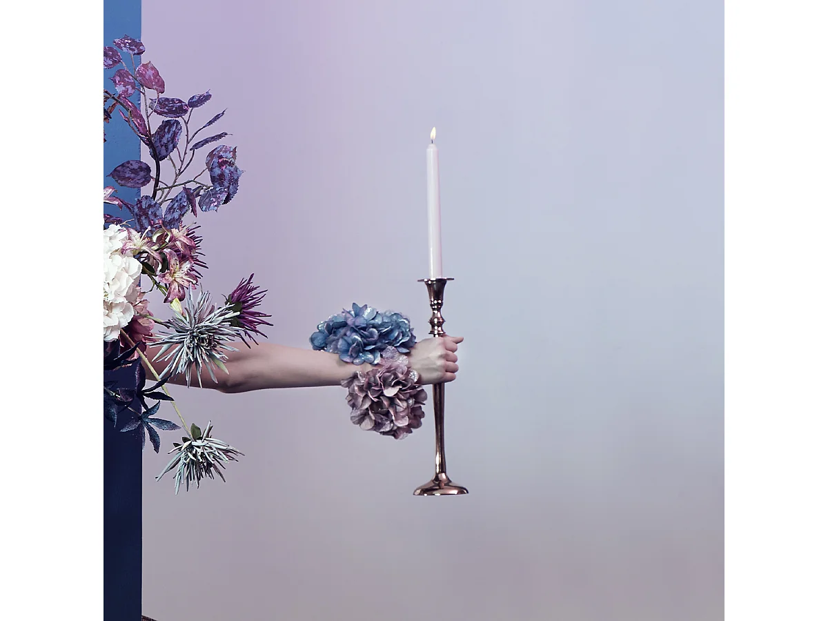 Bougeoir Wand Grand Format - Cuivre / 30 cm