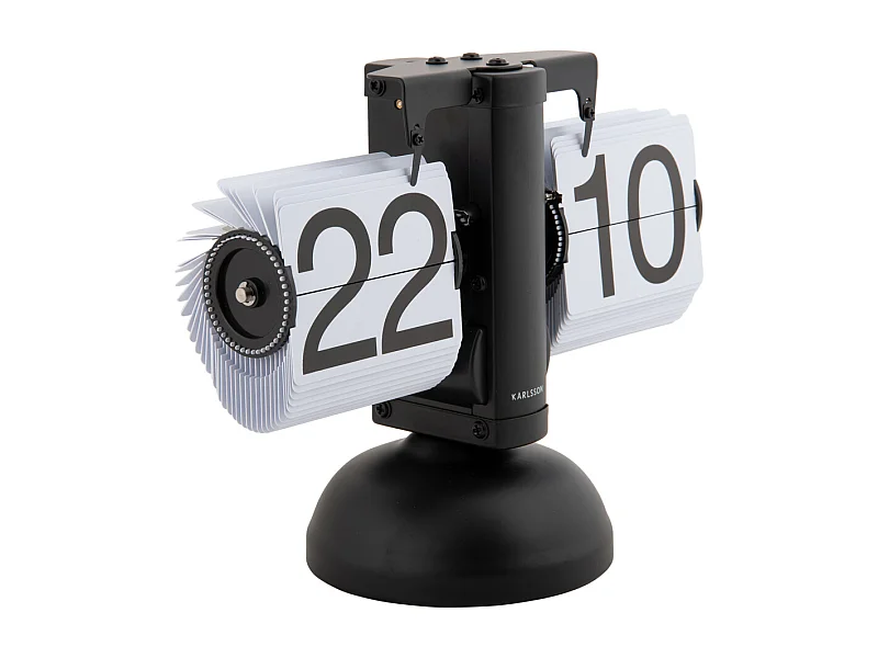 Tafelklok Small Flip - Wit