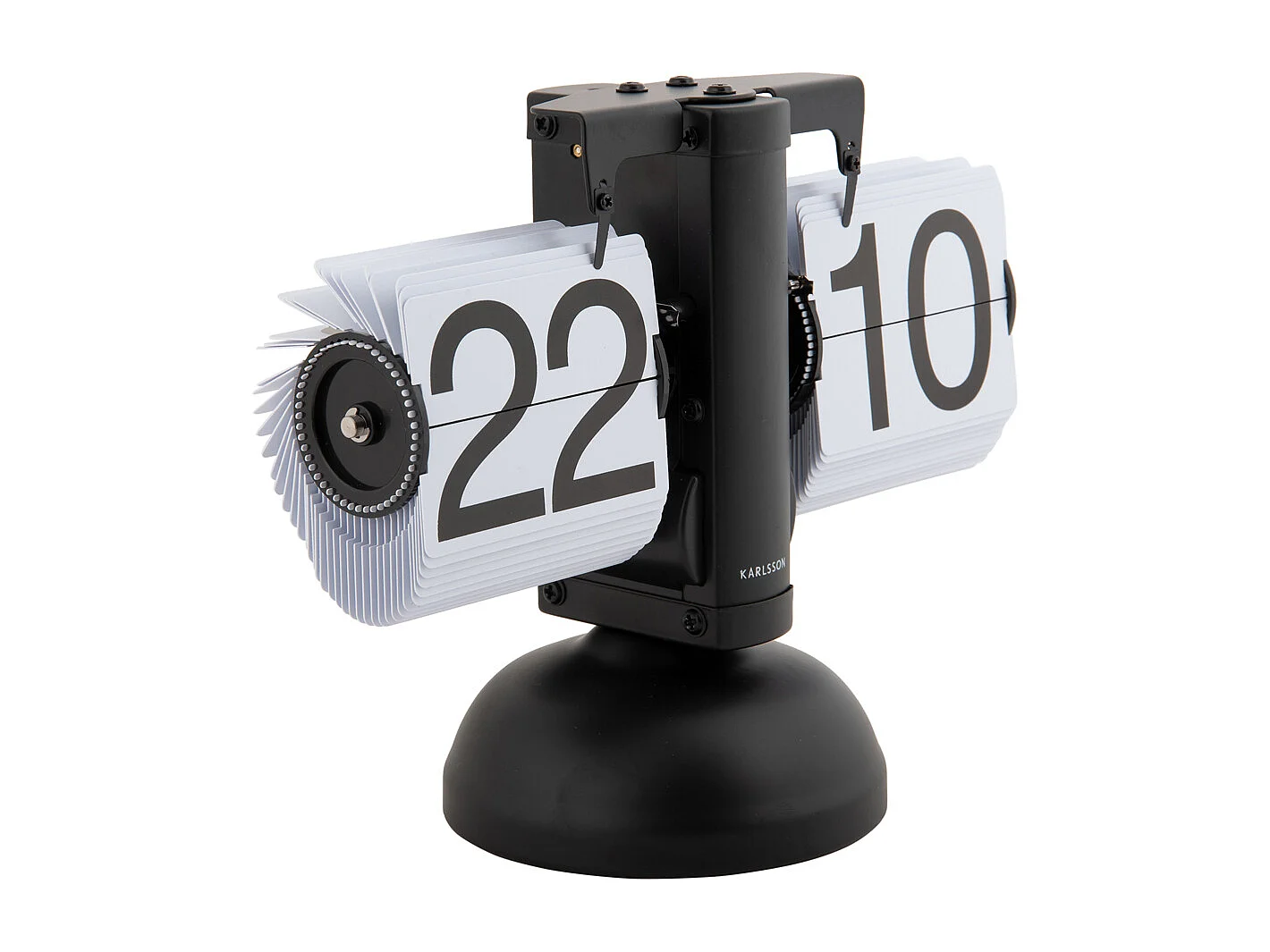 Tafelklok Small Flip - Wit