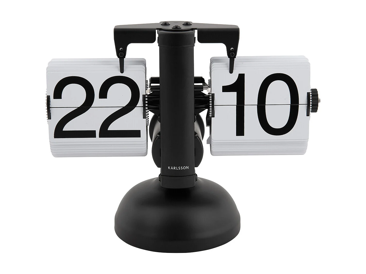 Tafelklok Small Flip - Wit