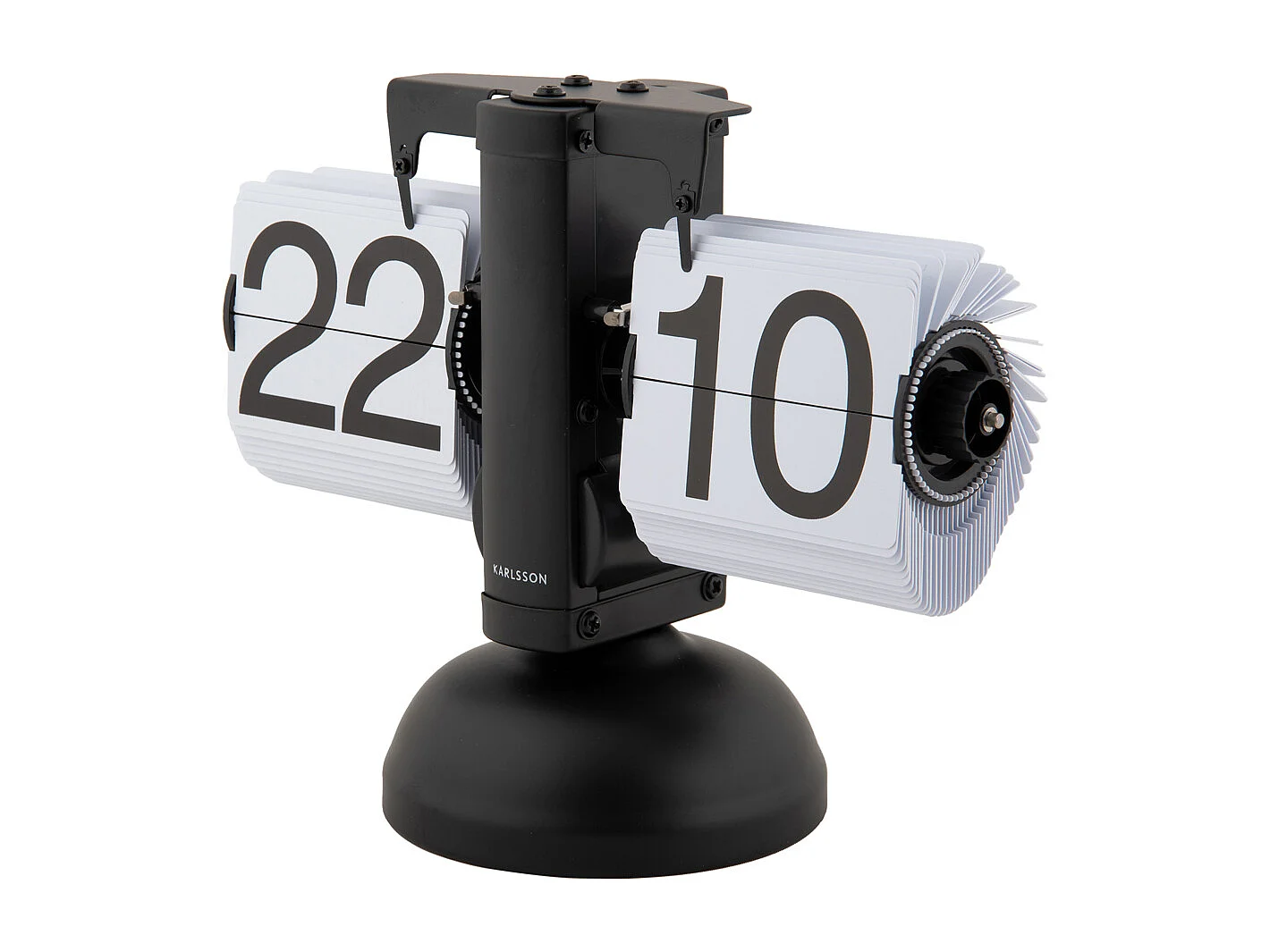 Tafelklok Small Flip - Wit