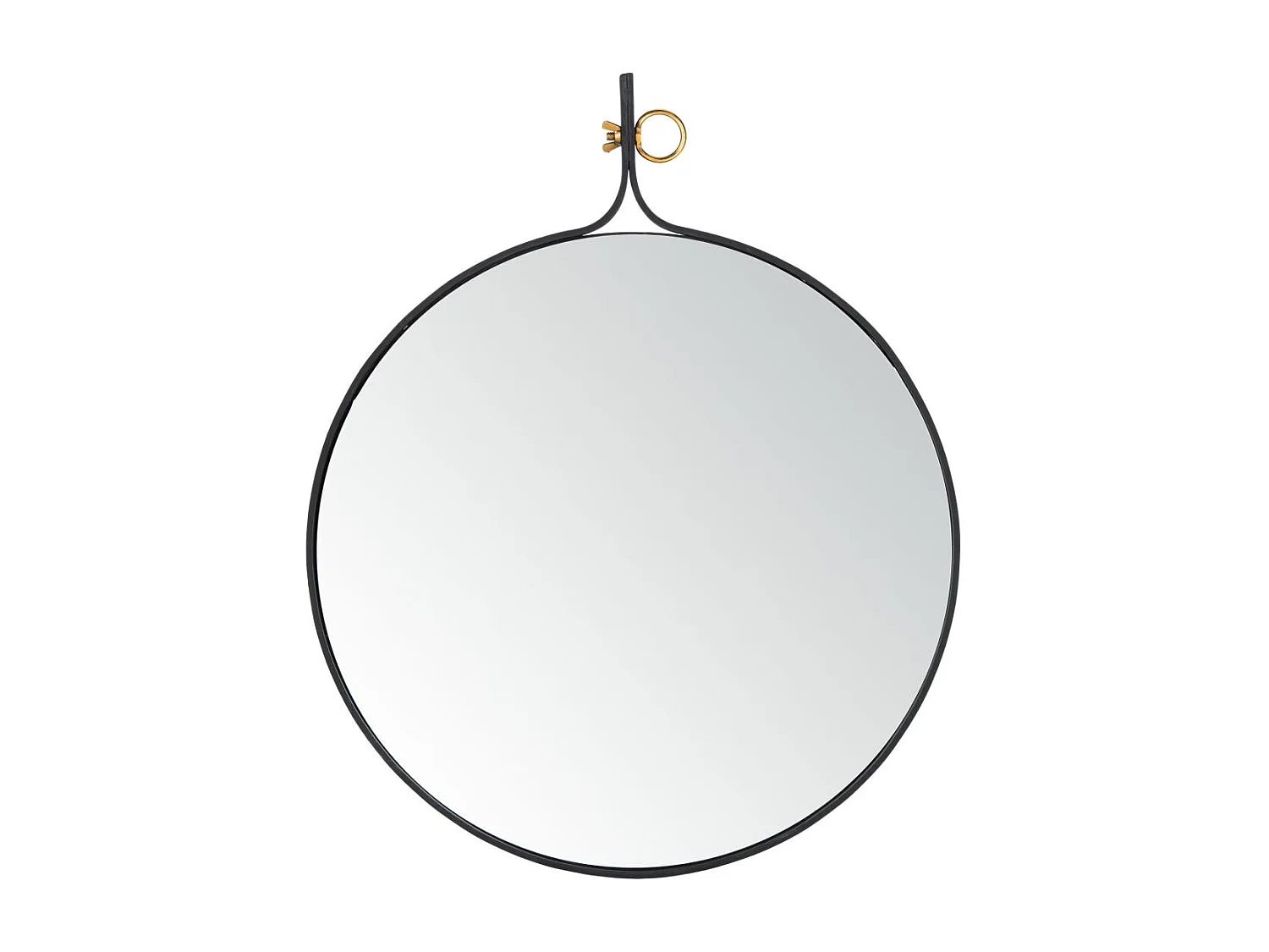 Miroir Noir mat 73.66 X 71.12 X 7.62 cm - Alline