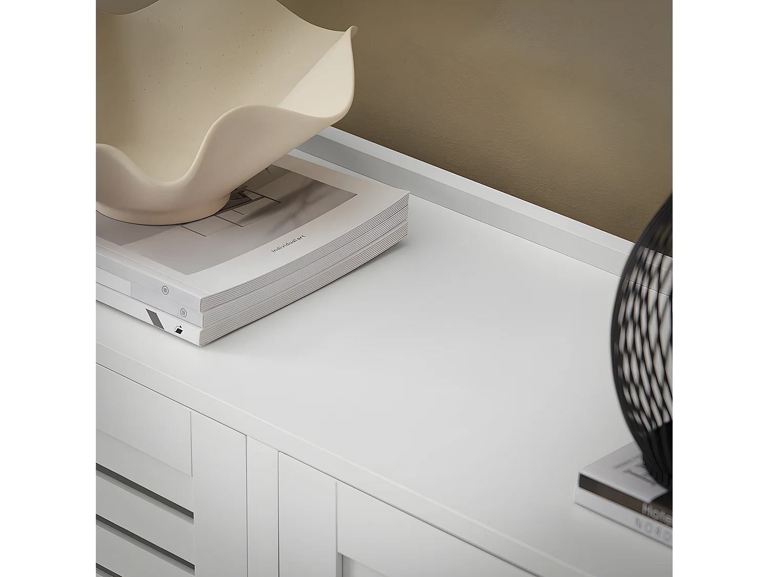 SoBuy Meuble à Chaussures, Meuble de Rangement à Chaussures, Armoire à Chaussures, 115x30x112 cm, FSR145-W