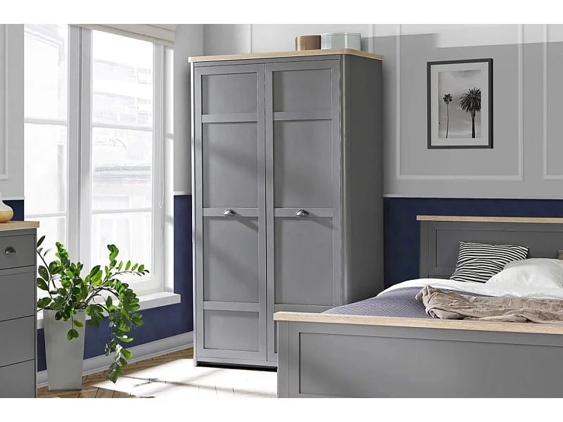 Kleiderschrank Genoa Lux (110cm)