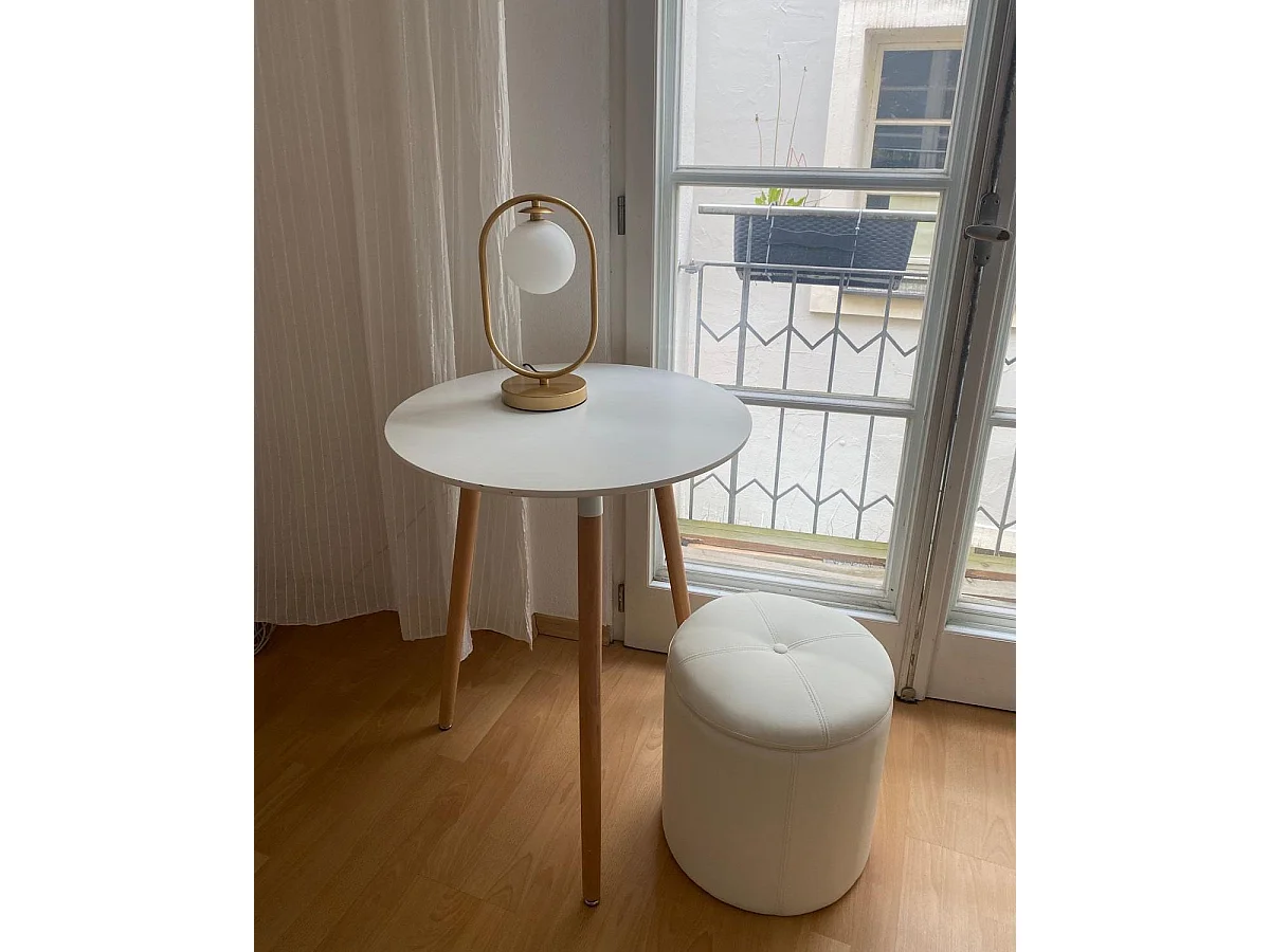 Candeeiro de mesa YANKEE Metal Dourado
