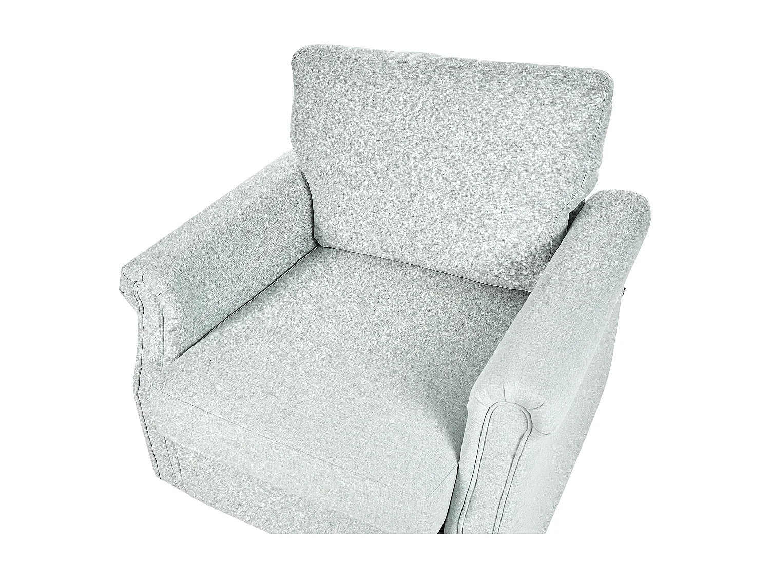 Sillón VIETAS Tela Gris claro