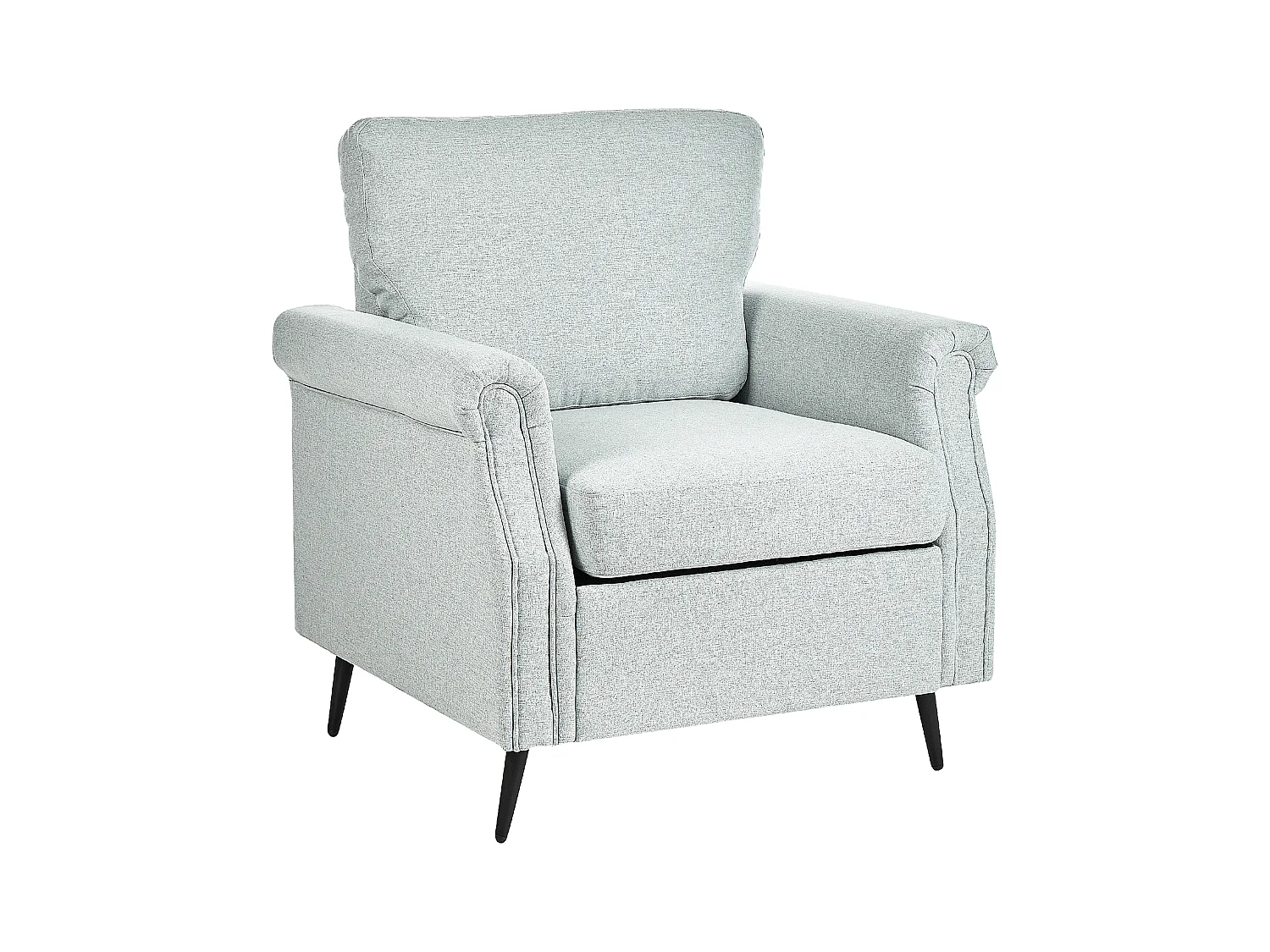 Fauteuil VIETAS Tissu Gris clair