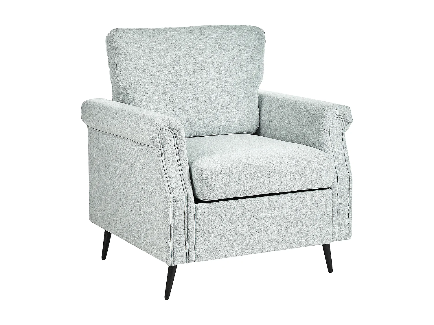 Fauteuil VIETAS Tissu Gris clair