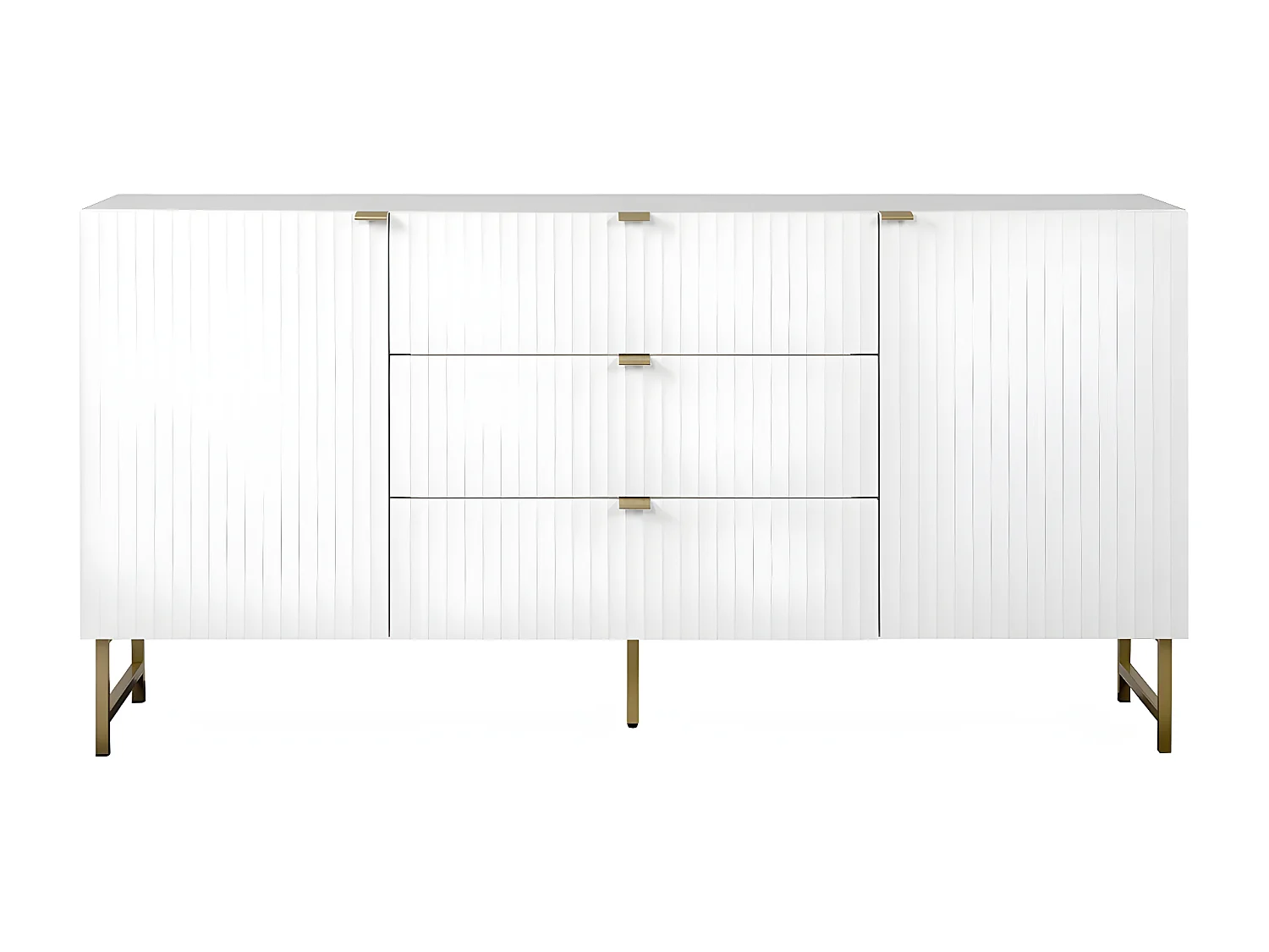 Buffet 2 Portes 3 Tiroirs L179 cm - GLASGOW