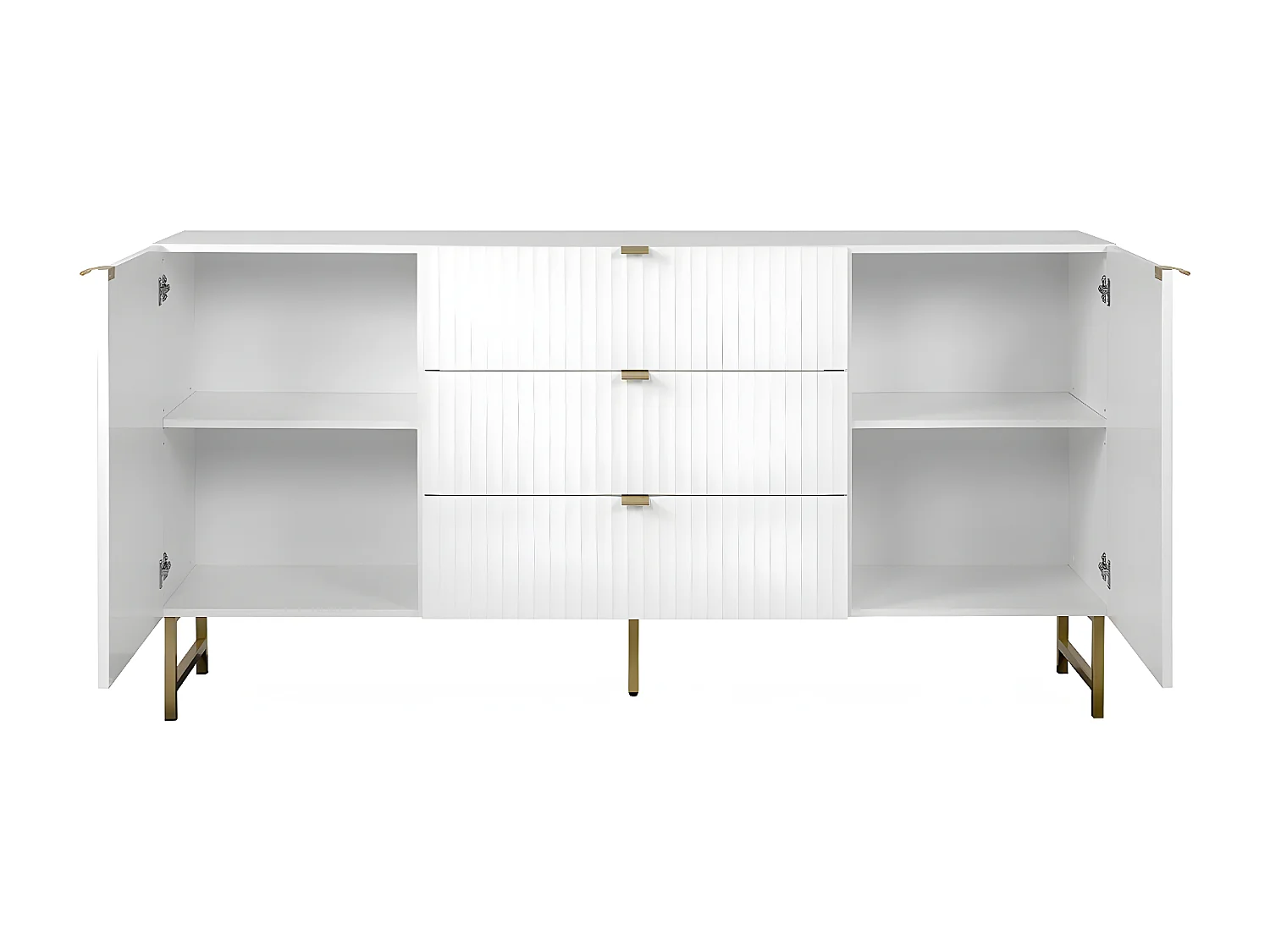 Buffet 2 Portes 3 Tiroirs L179 cm - GLASGOW