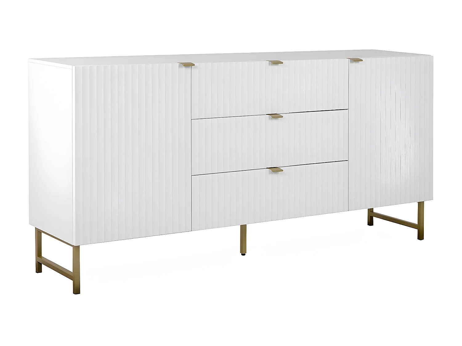 Buffet 2 Portes 3 Tiroirs L179 cm - GLASGOW