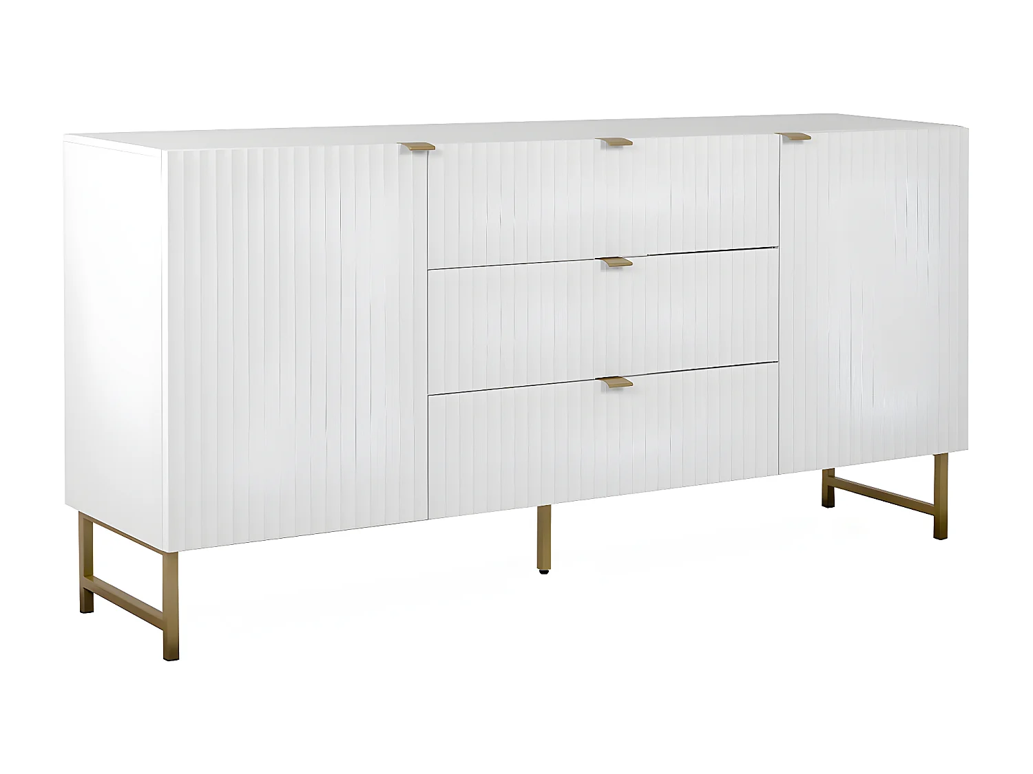 Buffet 2 Portes 3 Tiroirs L179 cm - GLASGOW