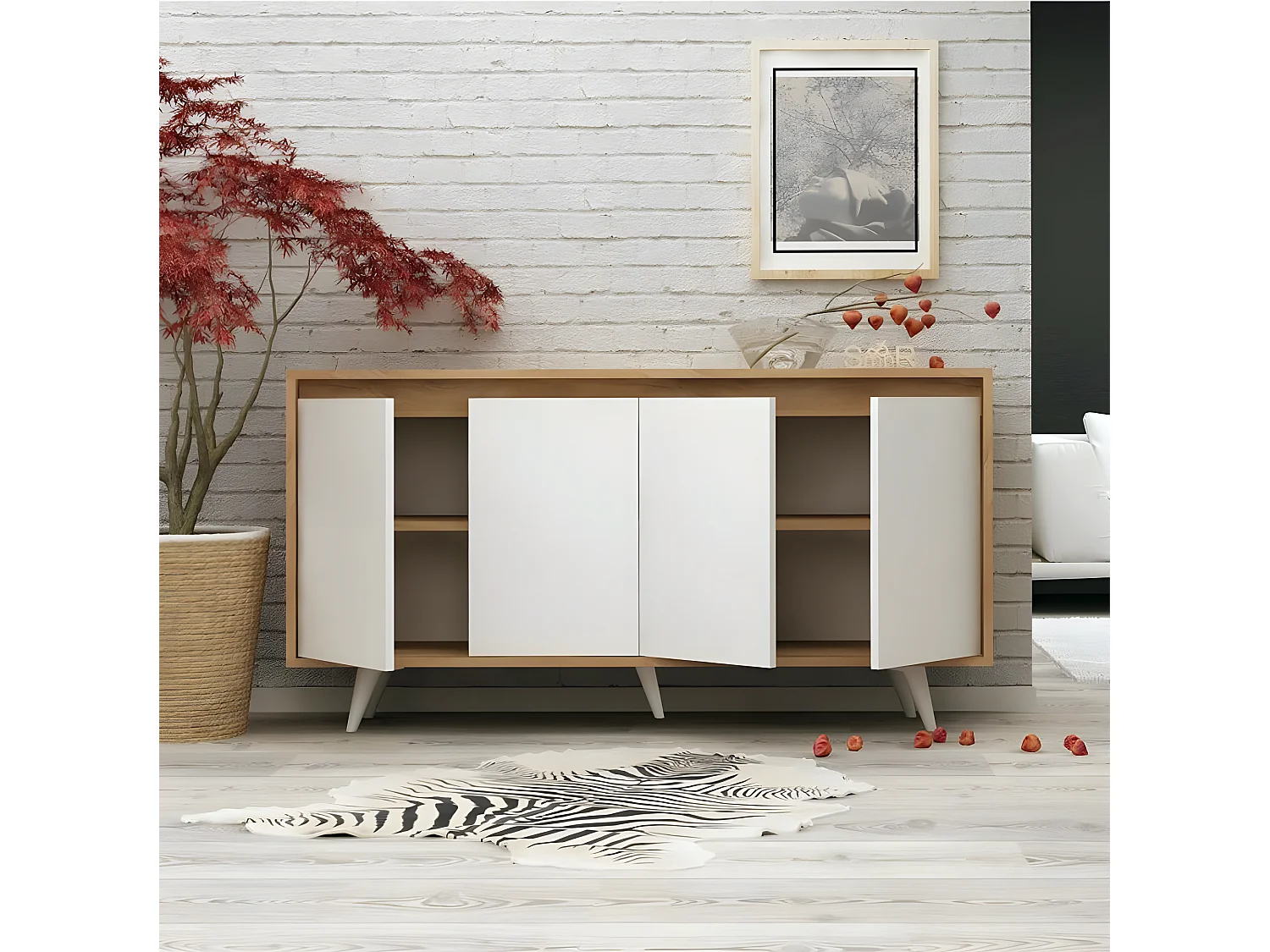 Sideboard Falcon/Braun&Weiss