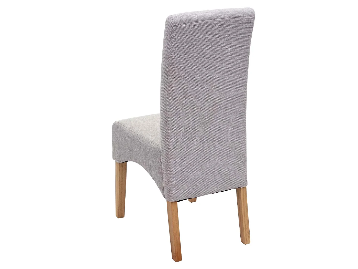 Chaise de salle à manger Crotone (lot de 6),  crème beige, pieds clairs