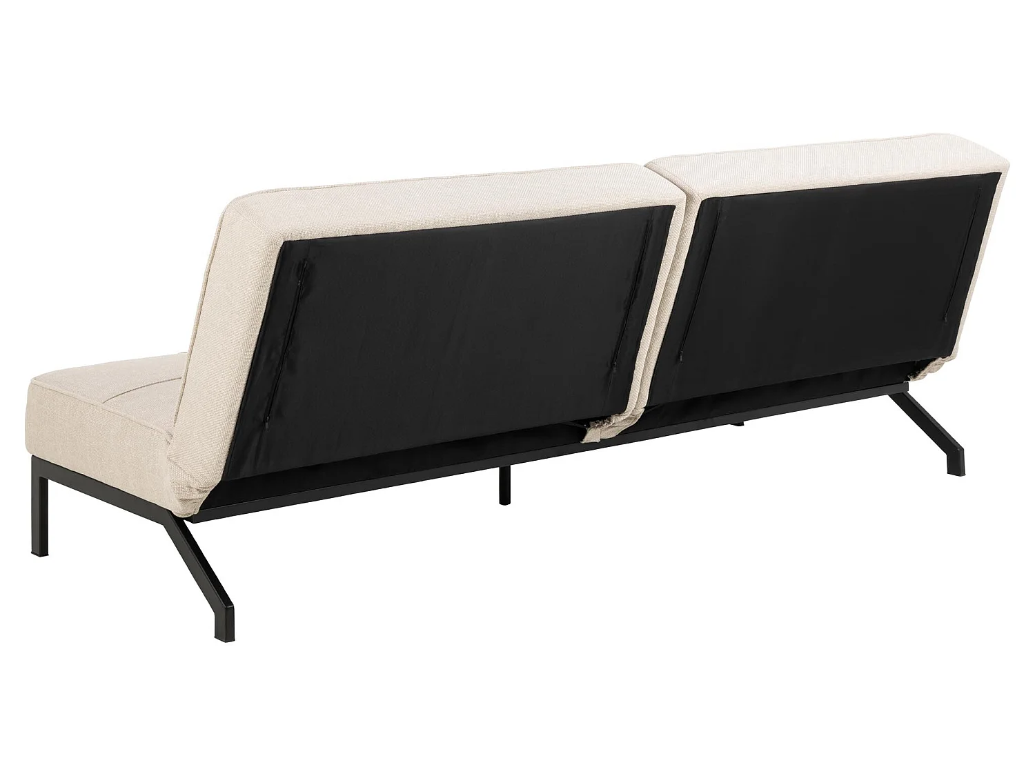 Per slaapbank beige.