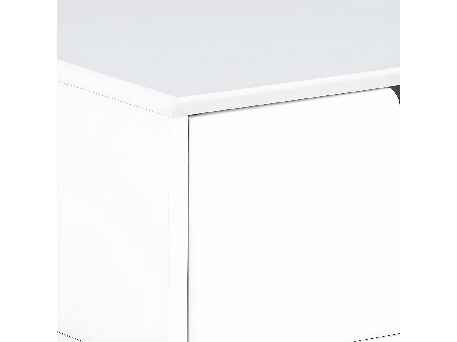 Mike Table de chevet, blanc.