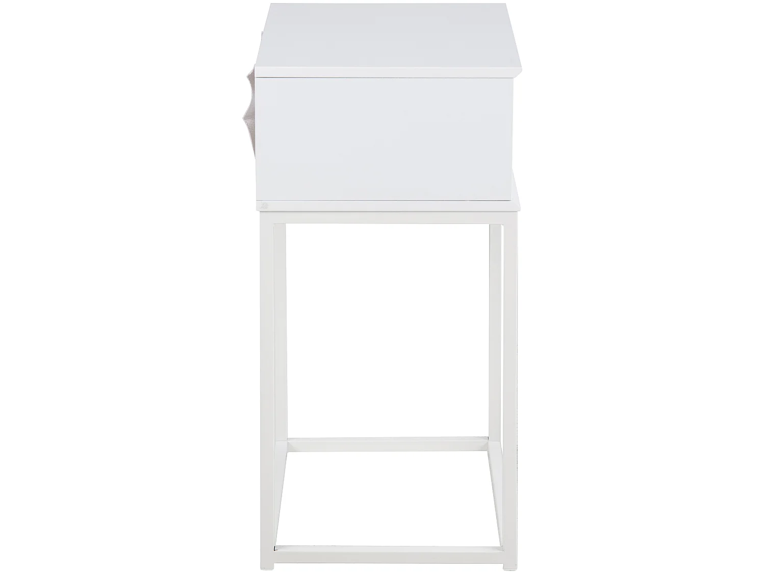 Mike Table de chevet, blanc.