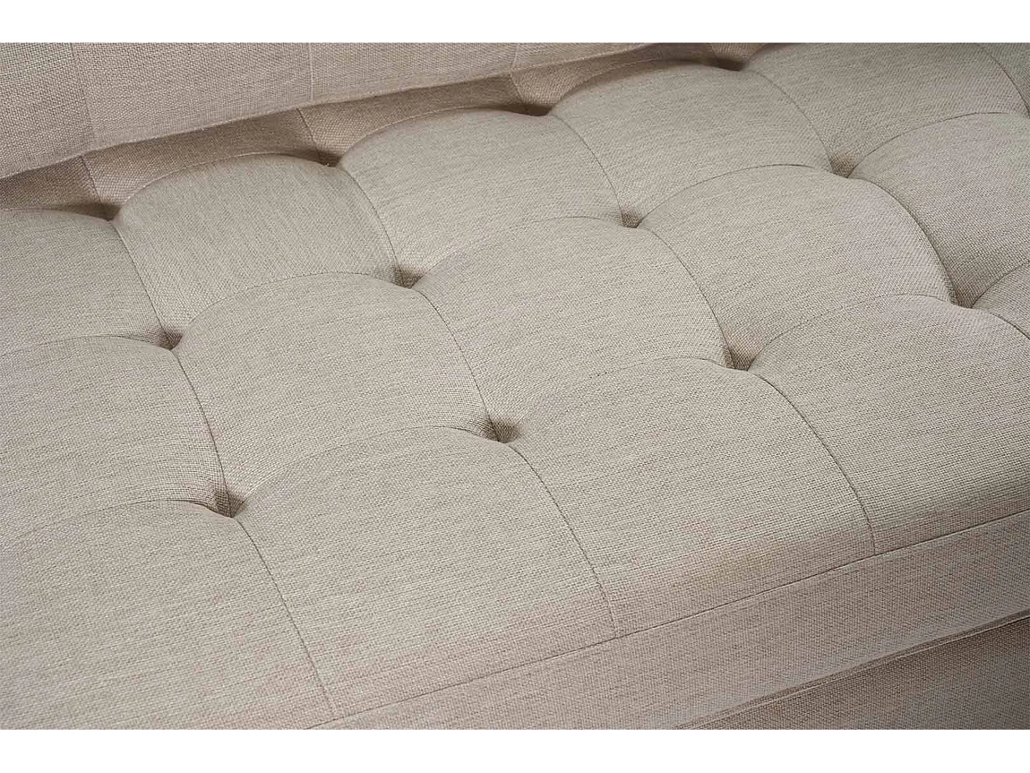 Marino canapé 3 personnes tissu sable.