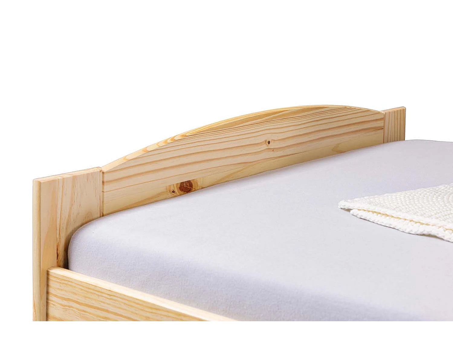 Marinella eenpersoonsbed 90x200 incl. lattenbodem, 3 kleine en 1 grote lade als opbergruimte of logeerbed, naturel.