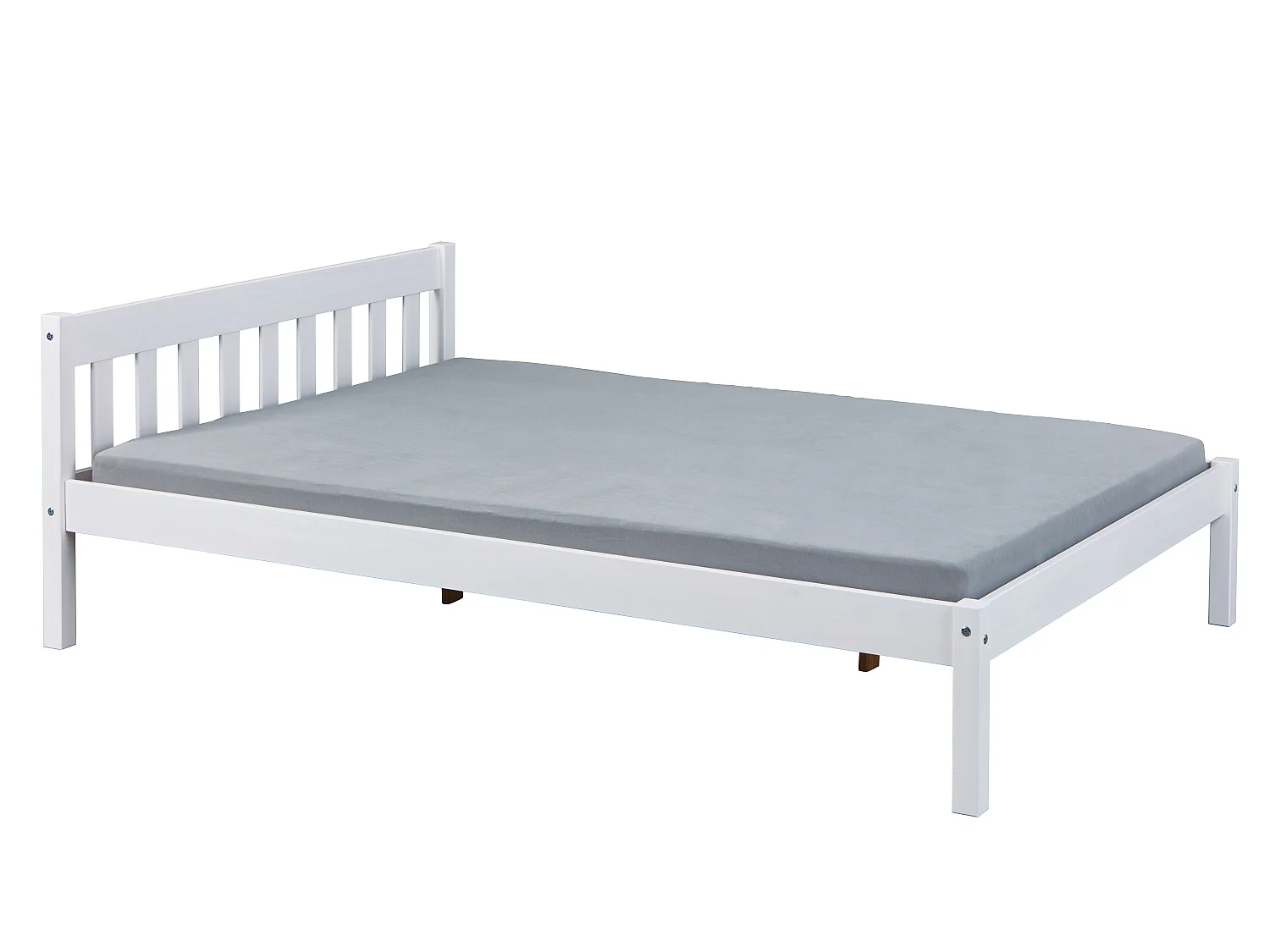Vicki Bett 140x200 cm weiss lackiert.