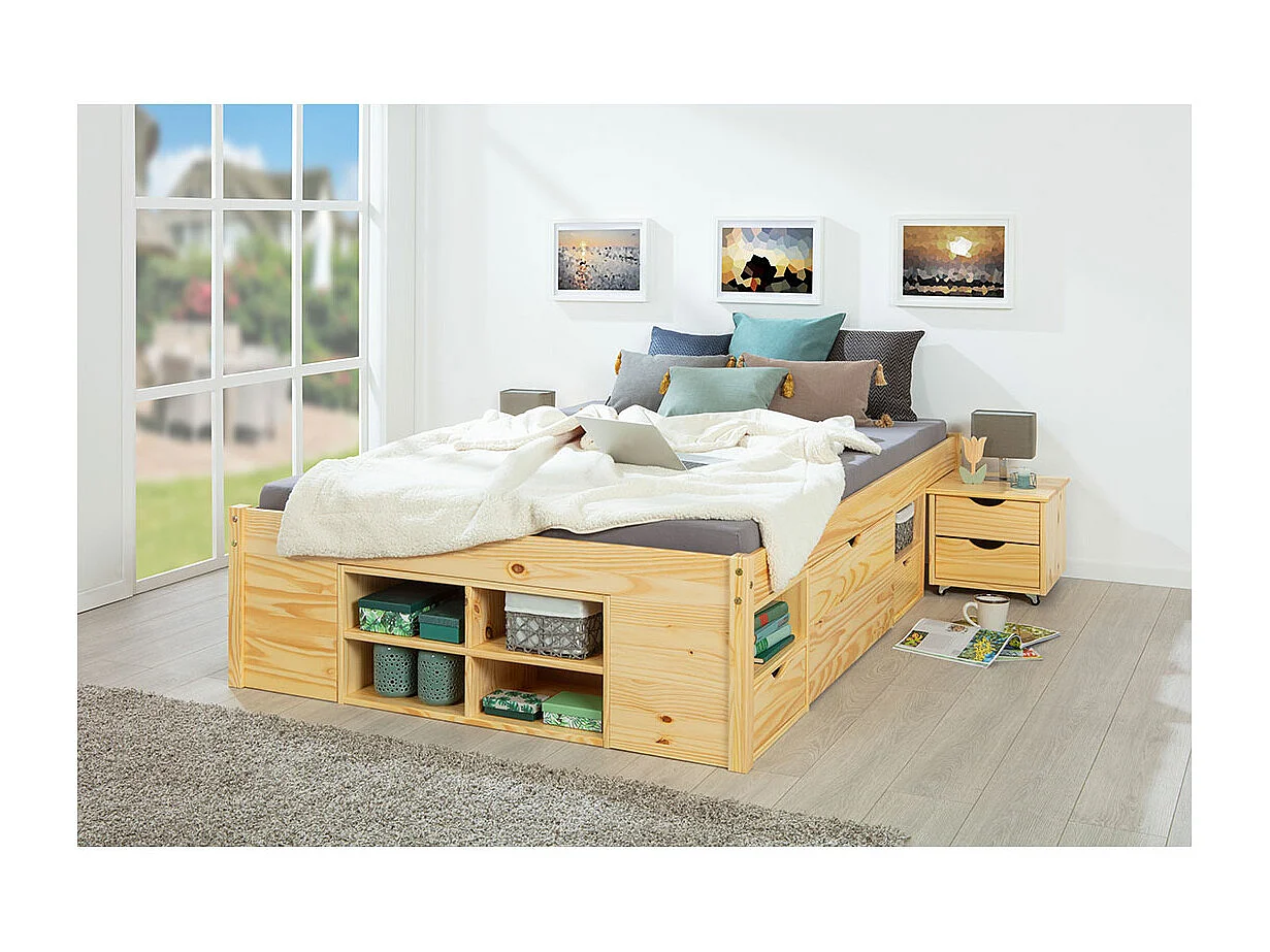 Cluse Bett 180x200 cm natur.