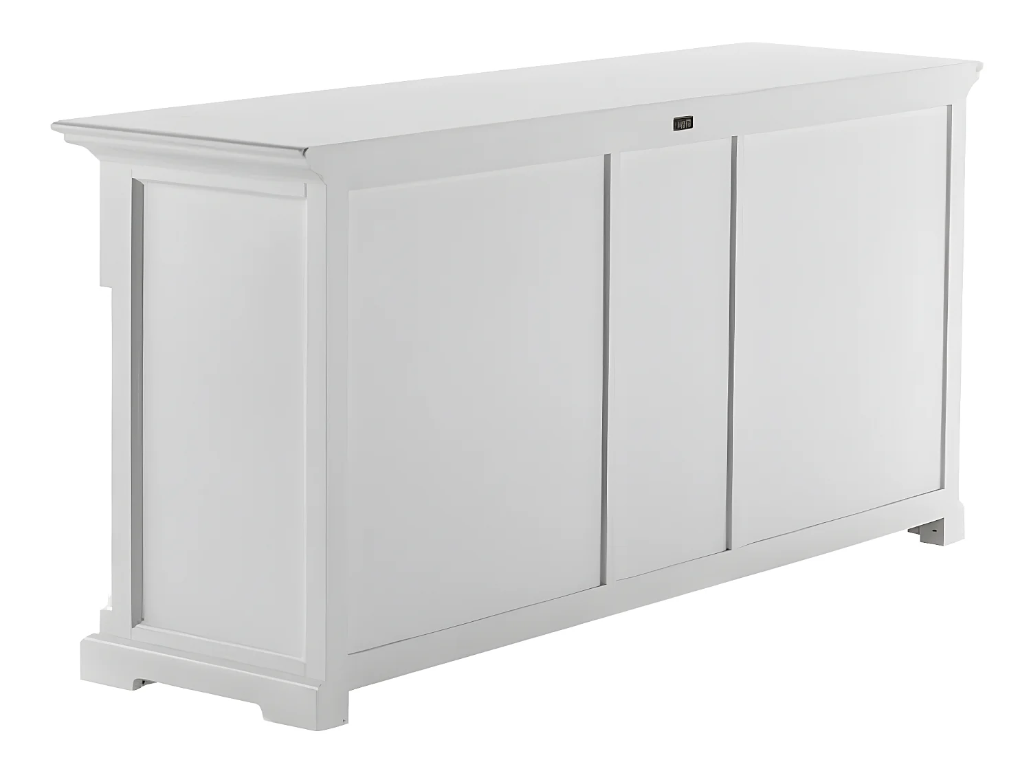 Provence buffet 5 portes, 2 grande 1 petit tiroir blanc.