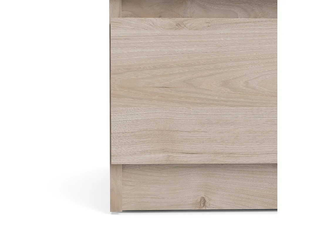 Cassettiera Nada a 3 cassetti, decoro Hickory.