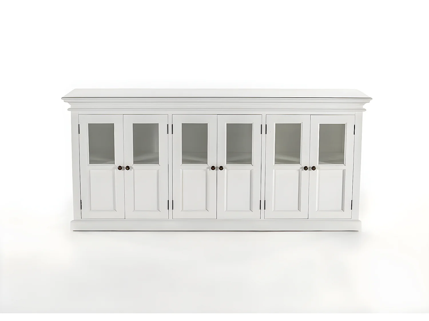 Halifax buffet 6 portes blanc.