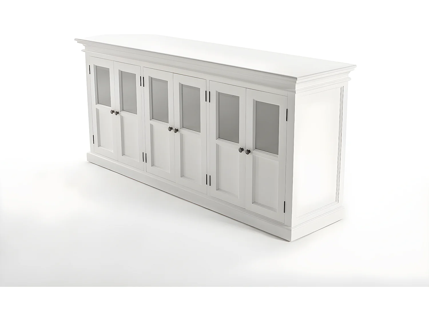 Halifax buffet 6 portes blanc.