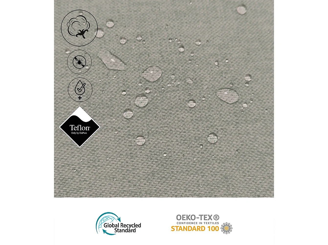 Mantel Antimanchas Christmas Granate 140X200