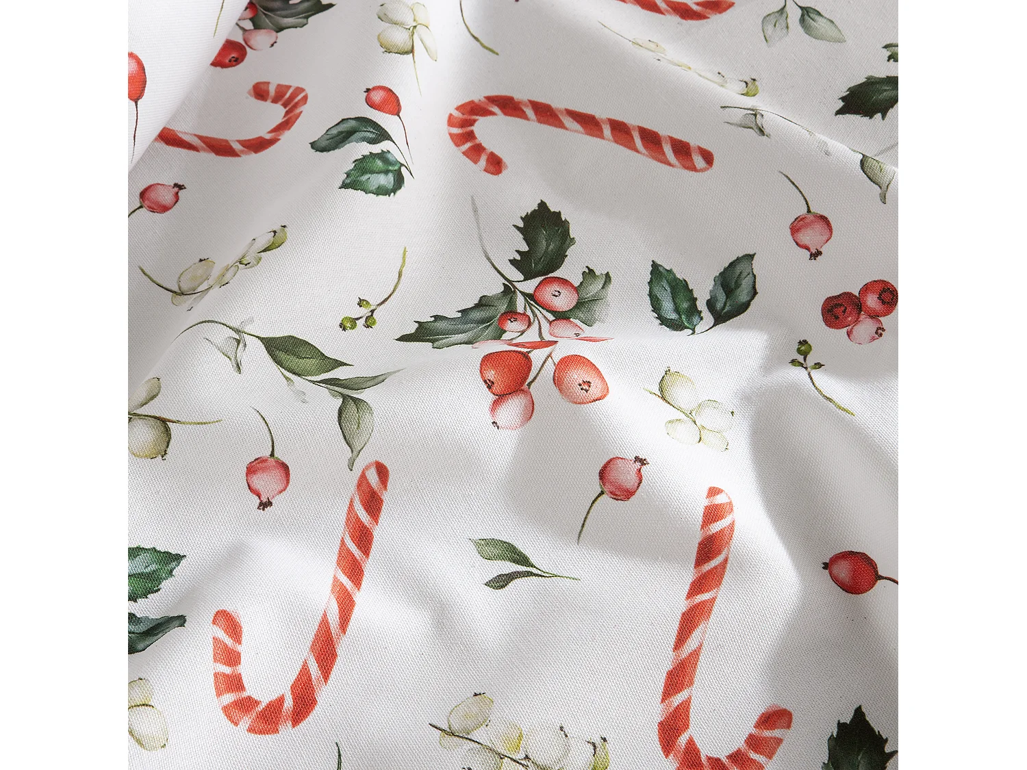 Mantel Antimanchas 100% Algodón Sweet Red 140X100