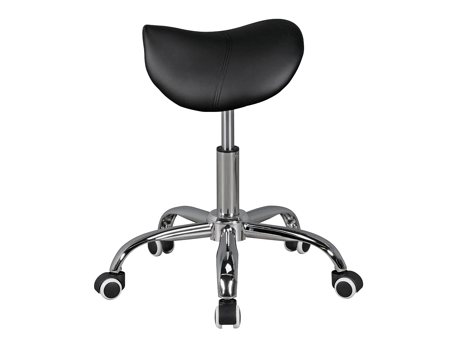 Design Tabouret à Roulettes Pivotant 360° Rembourré Tabouret de bureau