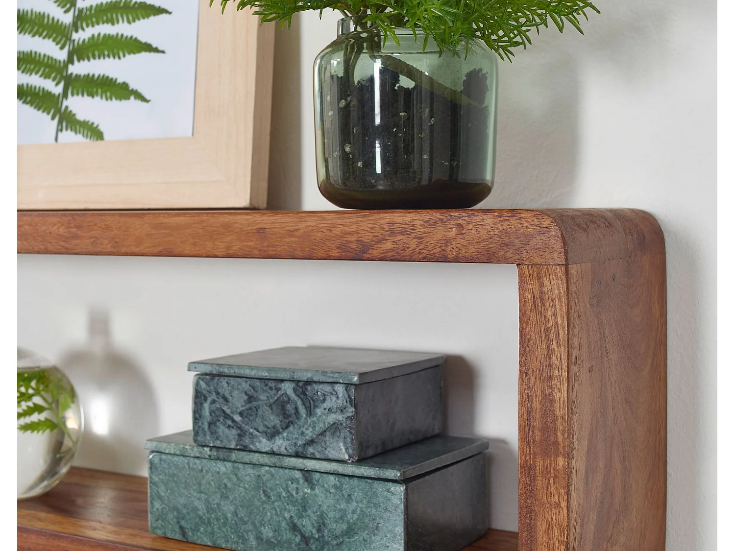 Étagère murale Lot de 3 Bois Massif Étagère en bois Étagère à livres