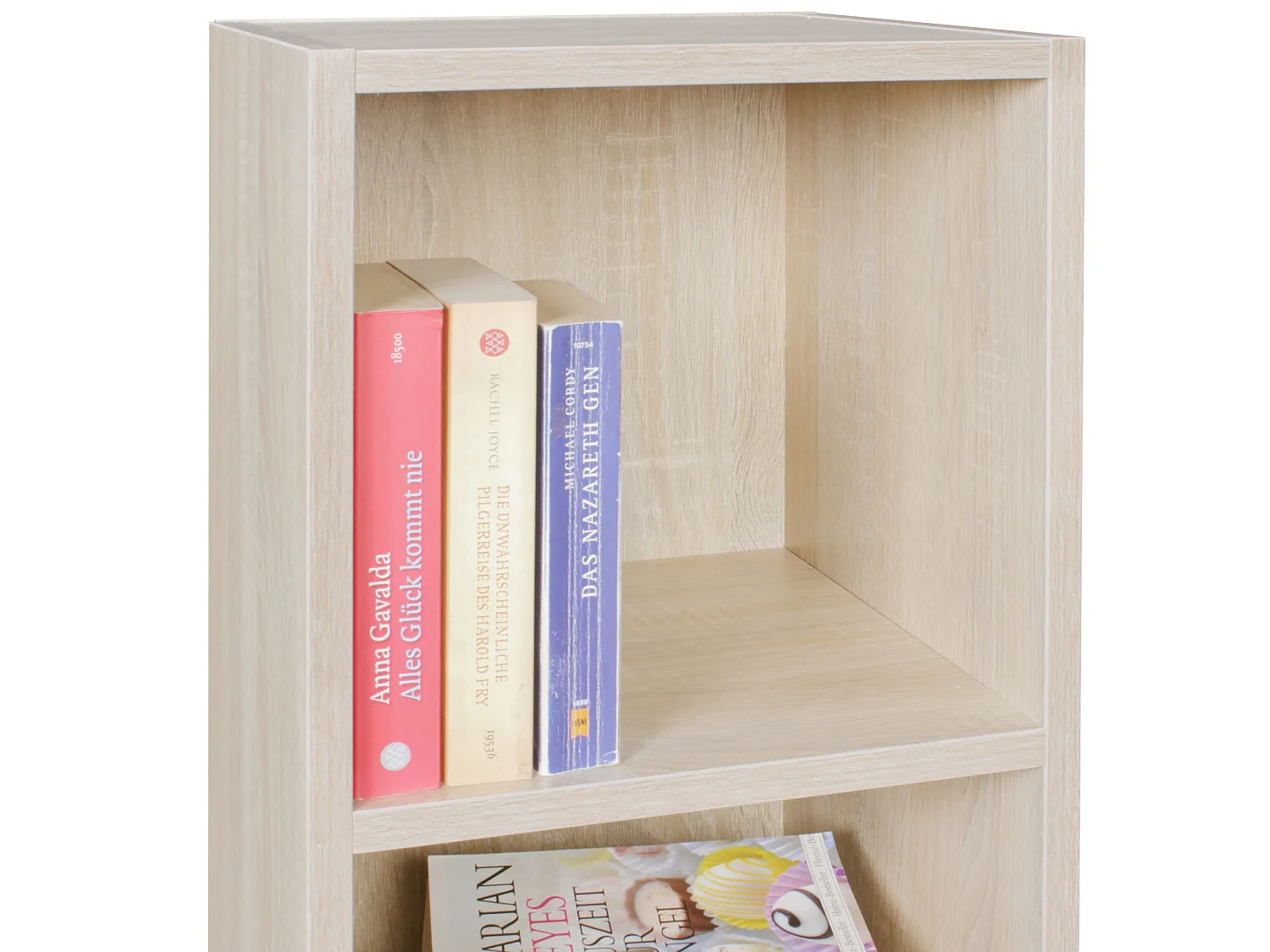 Étagère à livres bois 30x60x30 cm Étagère Design Étroit Étagère en bois