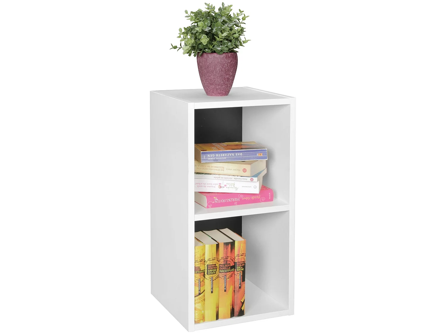 Standregal Holz 30x60x30 cm Modern Regal Klein Holzregal Nischenregal