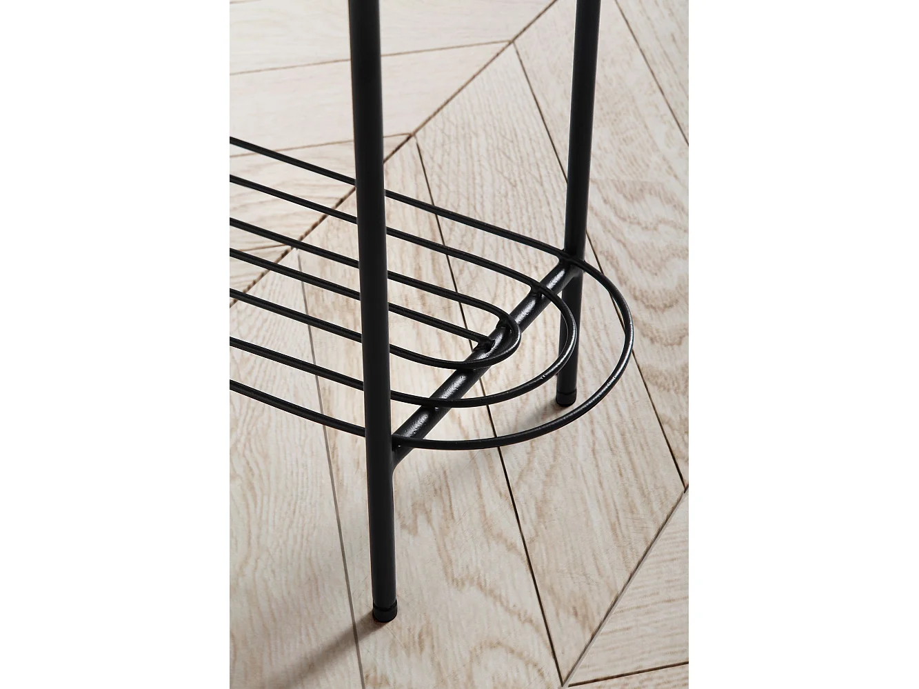 Pot de Fleurs en Métal Massif 51x65x22 cm Noir Jardinière Planteur