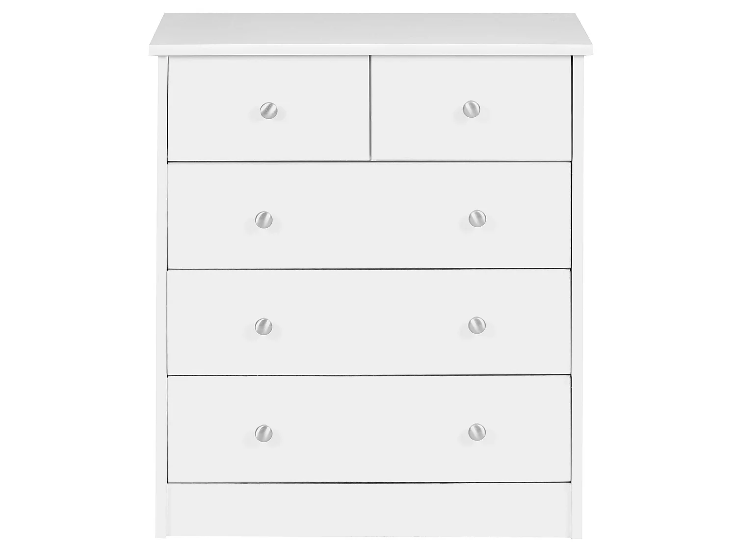 Cassettiera 60x70x35 cm con cinque cassetti Soggiorno Credenza Moderna