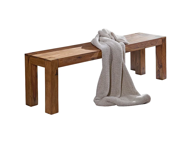 Sitzbank  Massiv Holz Esszimmerbank Küchenbank Holzbank Esszimmer Bank