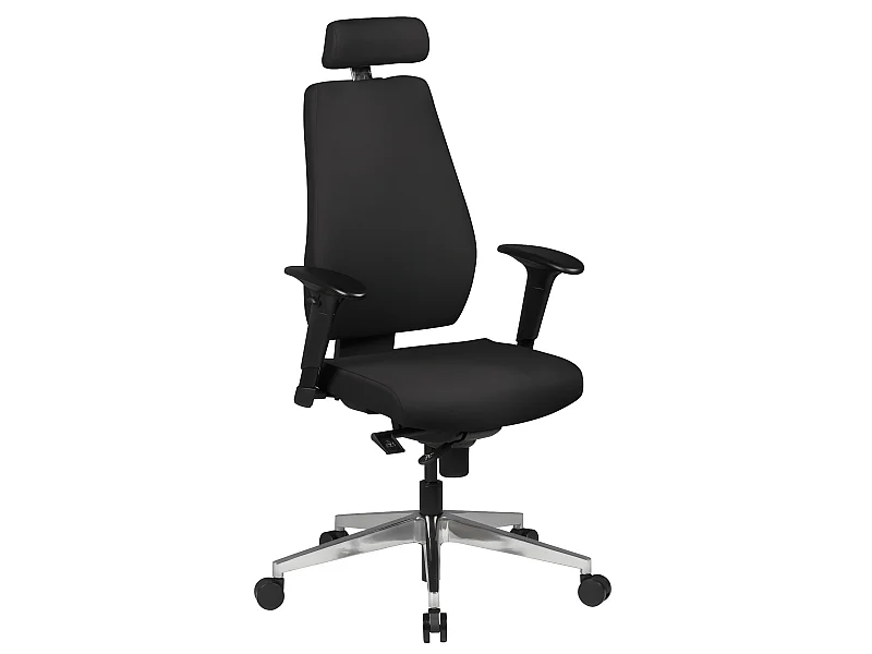 Bürostuhl Schwarz Schreibtischstuhl Stoff Drehstuhl Arbeitsstuhl