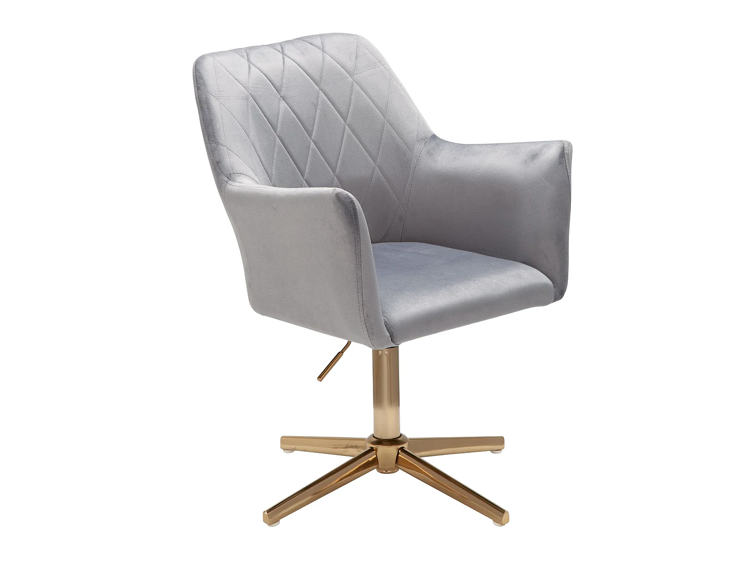 chaise de bureau design velours chaise pivotante avec dossier