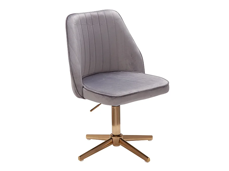 Drehstuhl Samt Schreibtischstuhl Drehbar Modern Schalenstuhl Home Office