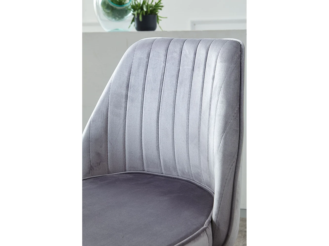 chaise de bureau velours chaise pivotante avec dossier