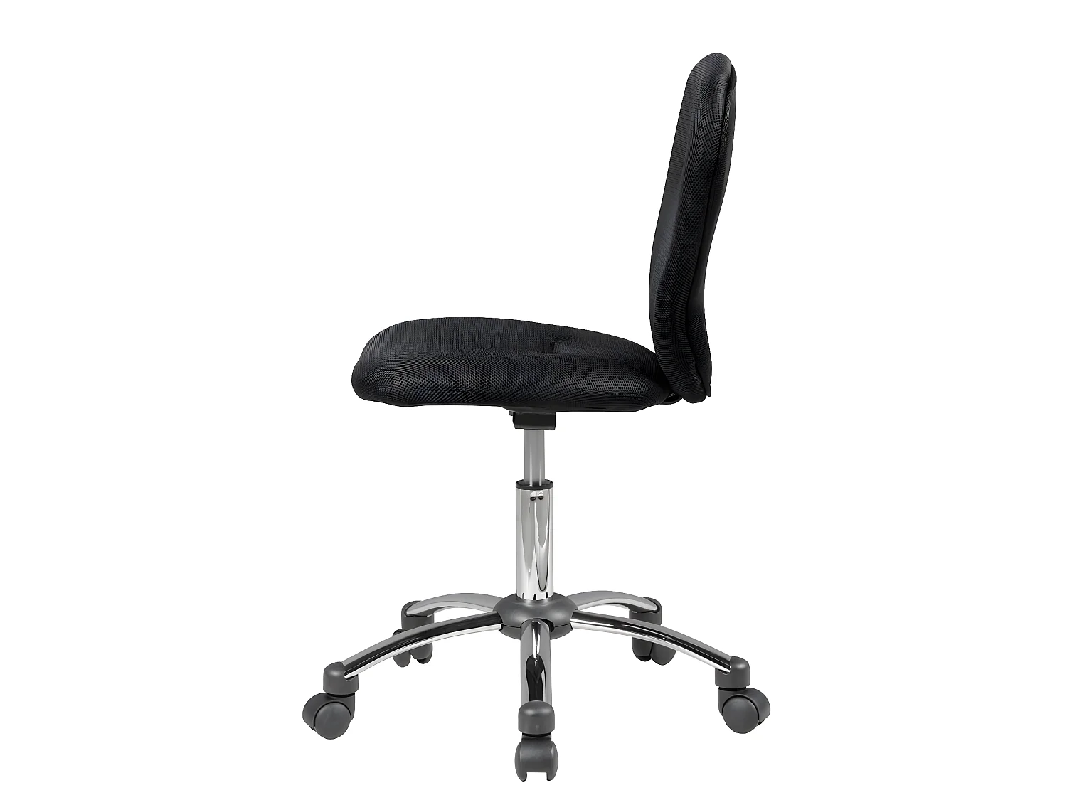 Chaise de bureau enfant Chaise pivotante Tissu Fauteuil Ergonomique