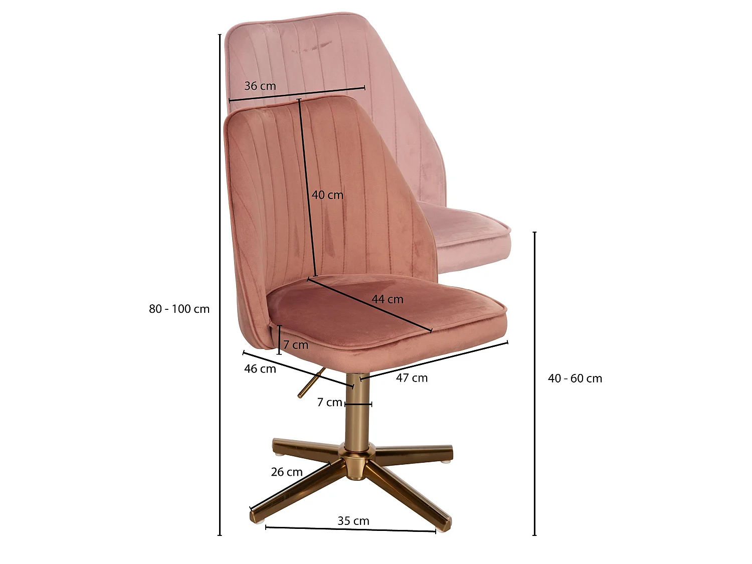 Drehstuhl Samt Schreibtischstuhl Drehbar Modern Schalenstuhl Home Office