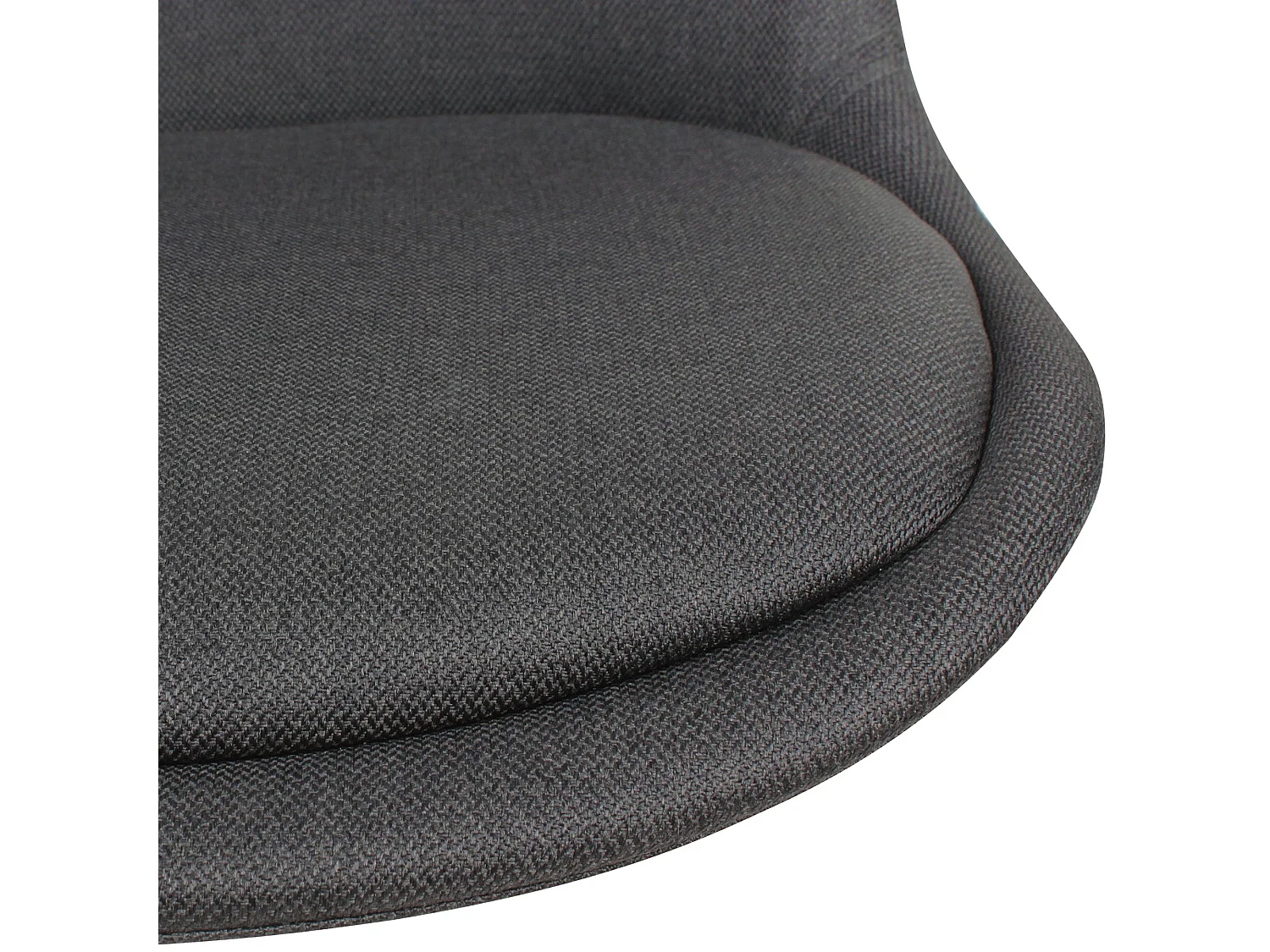 Chaise de bureau Chaise pivotante en tissu Chaise à roulettes Chaise coque 110 kg